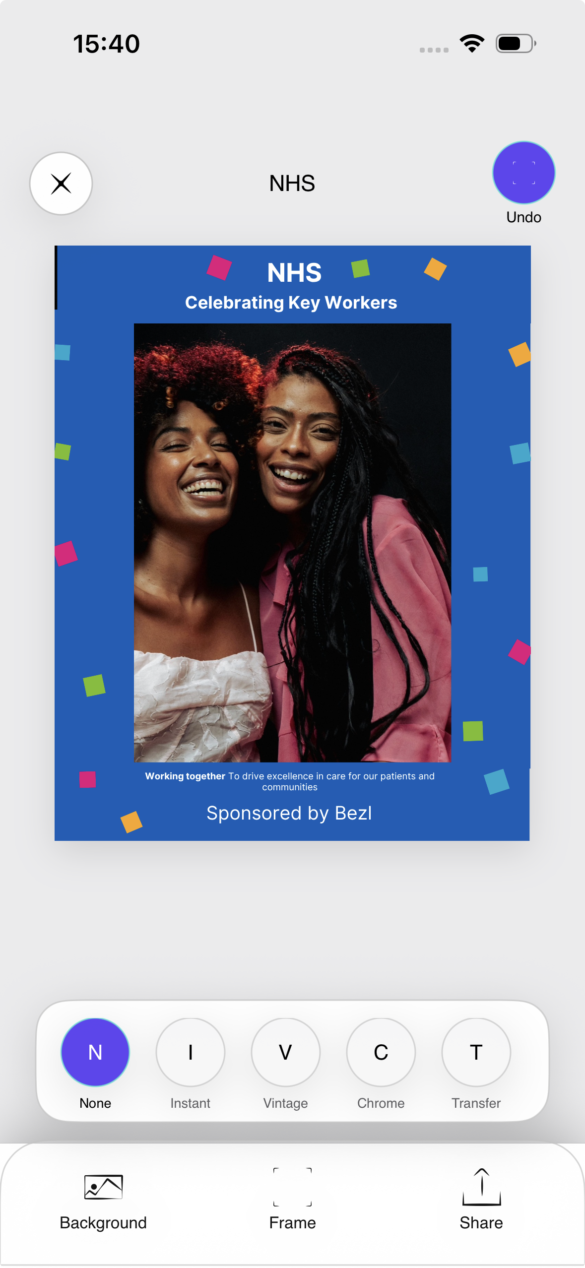 Bezl app showcase